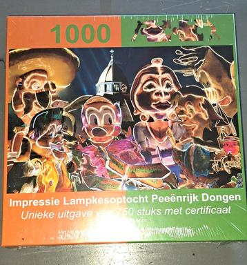 Nieuw Legpuzzel Lampkesoptocht Peeënrijk Dongen 1000 stukjes beschikbaar voor biedingen