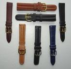 Horlogebandje  16 & 17mm  Leder, Ophalen of Verzenden, Nieuw