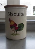 Cloverleaf koekjespot Bisquits met haan, Overige typen, Ophalen of Verzenden, Zo goed als nieuw, Overige stijlen