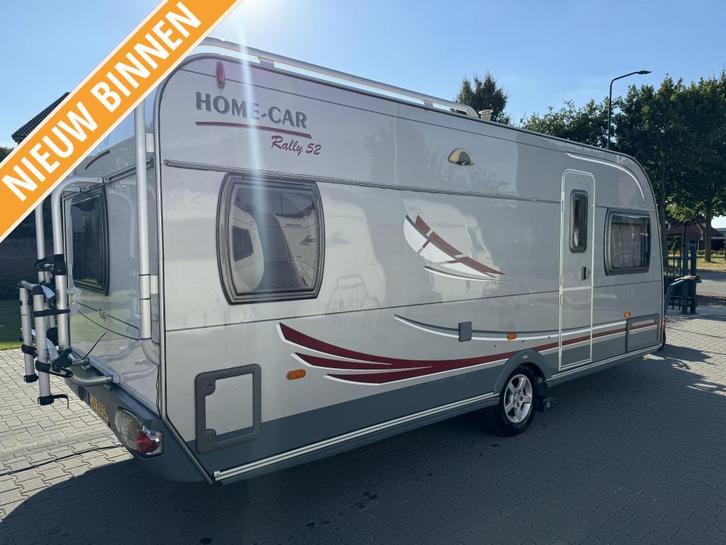 Home-Car Rally 52 FHU / Nieuwstaat / mover / Isabella, Caravans en Kamperen, Caravans, Bedrijf, tot en met 4, 1000 - 1250 kg, Rondzit