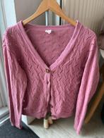 Oud roze vestje Hema 134-140, Ophalen of Verzenden, Zo goed als nieuw, Meisje, Trui of Vest