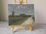 Schilderij Halle Achterhoek - Molen van Coops, Antiek en Kunst, Ophalen of Verzenden