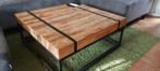 Industrial style coffee table | Bijzettafel, Huis en Inrichting, Tafels | Bijzettafels, Ophalen, Gebruikt, 75 cm of meer, 60 cm of meer