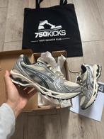 Asics Gel-Kayano 14 Oyster White Steeple Grey Maat EU40, Overige kleuren, Nieuw, Ophalen of Verzenden, A