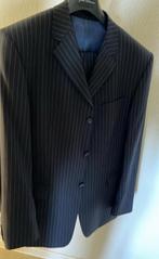 Wollen krijtstreep costuum Frans Molenaar 52, Kleding | Heren, Kostuums en Colberts, Ophalen of Verzenden, Zo goed als nieuw, Maat 52/54 (L)