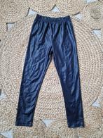 Donkerblauwe D-zine (nep) leren legging maat 122/128, Kinderen en Baby's, Broek, Meisje, D-Zine, Ophalen of Verzenden