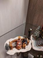 Kerstdecoratie kersdorp koepeltje gazebo, Ophalen