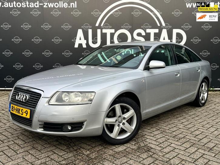 Audi A6 Limousine 2.8 FSI Pro Line Automaat/Youngtimer/NL-Au, Auto's, Audi, Bedrijf, Te koop, A6, ABS, Airbags, Airconditioning