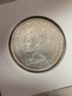 Strakke 1 gulden 1916 Wilhelmina, Postzegels en Munten, Munten | Nederland, Ophalen of Verzenden, Koningin Wilhelmina, 1 gulden