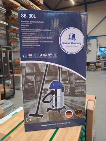 Sauber SB-30L professionele industriële nat- en droogzuiger beschikbaar voor biedingen