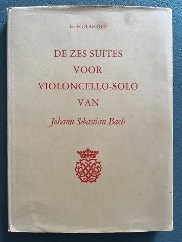 Hulshoff Zes suites violincello solo Bach Bladmuziek studie beschikbaar voor biedingen