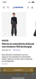 Wedze skibroek 14 jaar/ 153-162 cm, 100 tot 140 cm, Nieuw, Kleding, Ophalen