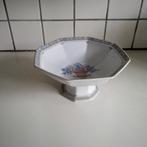 A K Kaiser floralie fruitschaal op voet, Huis en Inrichting, Keuken | Servies, Ophalen of Verzenden, Overige stijlen, Glas, Schaal of Schalen