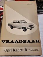 Vraagbaak Opel kadett B 1965-1966, Ophalen of Verzenden