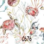 Servetten decoupage/bullet journal * maritiem C676, Verzenden, Nieuw, Materiaal