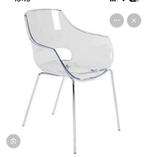 GEZOCHT: 2 Papatya Opal ML Stoel - Transparant Design, Ophalen, Kunststof, Gebruikt, Overige kleuren