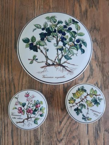 Botanical Villeroy& Boch 3 stuks beschikbaar voor biedingen
