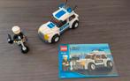 Lego 7236 politie auto snelheidscontrole, Ophalen of Verzenden, Zo goed als nieuw, Complete set, Lego