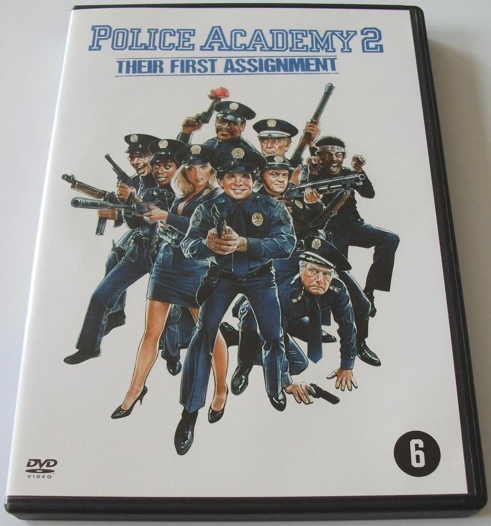Dvd *** POLICE ACADEMY 2 *** Their First Assignment, Vanaf 6 jaar, Ophalen of Verzenden, Zo goed als nieuw, Overige genres