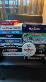 8 verschillende Monopoly edities te koop, Hobby en Vrije tijd, Gezelschapsspellen | Bordspellen, Gebruikt, Ophalen of Verzenden