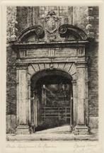 Hendrik Seegers - Oude Poort Haarlem, Antiek en Kunst, Ophalen of Verzenden
