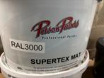 Petson paints ral 3000, rode muurverf 10liter, Ophalen, Nieuw, Acrylverf