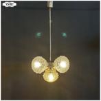 Vintage lamp Hanglamp Miroslav Cermak Lustry Kamenicky Senov, Ophalen, Zo goed als nieuw, Glas, Miroslav Cermak voor Lustry Kamenicky Senov
