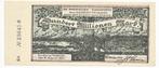Duitsland 100 miljoen Mark 1923 bon Rheinische Stahlwerke, Ophalen of Verzenden, Duitsland, Los biljet