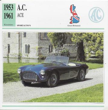 Ma647 autokaart ac ace (1953 - 1961 ) beschikbaar voor biedingen