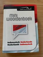 Miniwoordenboek Indonesisch Van Dale, Boeken, Woordenboeken, Ophalen of Verzenden, Gelezen, Van Dale, Overige talen