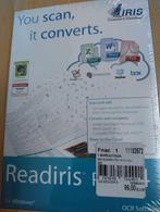 Readiris Pro 14 for Windows, Computers en Software, Ontwerp- en Bewerkingssoftware, Ophalen of Verzenden, Windows, Zo goed als nieuw