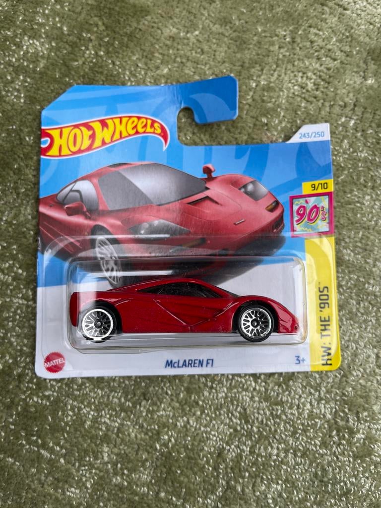 Hot Wheels McLaren F1 - Nieuw in verpakking!, Hobby en Vrije tijd, Modelauto's | 1:18, Ophalen of Verzenden, Nieuw, Auto, Hot Wheels