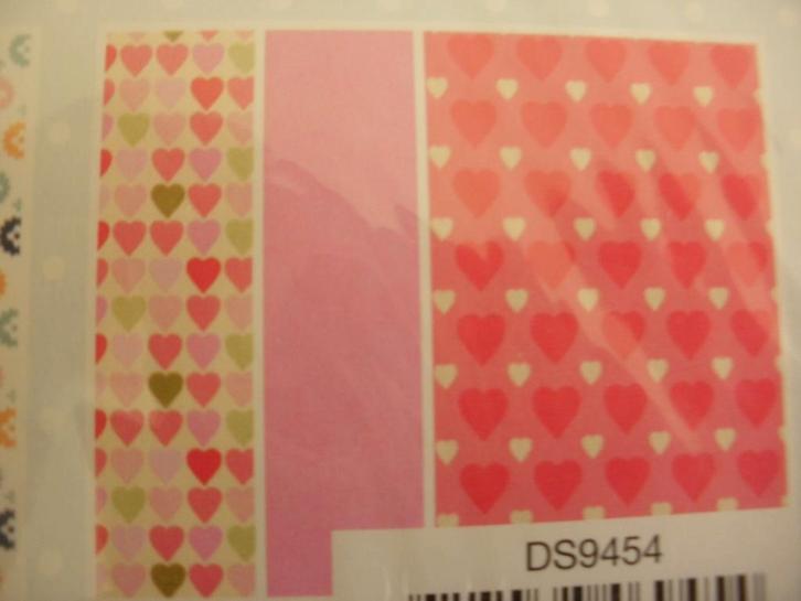 1314a- SET DECOPATCHPAPIER – 3 VELLEN VAN 40 CM X 60 CM, Hobby en Vrije tijd, Knutselen, Nieuw, Materiaal, Ophalen of Verzenden