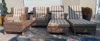prachtige luxe royale wickerset van Beach7 / B7, Tuin en Terras, Ophalen, 4 zitplaatsen, Gebruikt, Bijzettafel