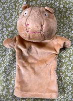 Handpop poppenkastpop nijlpaard, Ophalen of Verzenden, Zo goed als nieuw, Overige typen