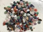 verzameling edelstenen oa bergkristal amethist tijgeroog etc, Verzamelen, Mineralen en Fossielen, Ophalen of Verzenden