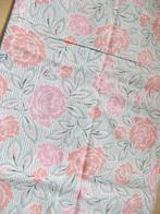 stof/patchwork/quilts/katoen/roze/streep/vintage/roos, Hobby en Vrije tijd, Stoffen en Lappen, Nieuw, Ophalen of Verzenden, 30 tot 120 cm