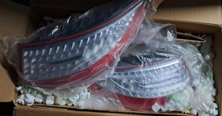 Set (L en R) achterlichten Porsche 997 type2 CLUBSPORT, Auto-onderdelen, Verlichting, Porsche, Nieuw, Ophalen