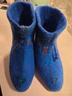 Handgemaakte vilten pantoffels/laarsjes, Ophalen of Verzenden, Zo goed als nieuw, Overige typen, Wolvilt