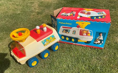 Fisher Price, Explorer, loopauto, vintage, Kinderen en Baby's, Speelgoed | Fisher-Price, Gebruikt, Ophalen of Verzenden