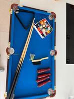 Pool/biljart tafel mini 96 x 7 x 54 cm, Ophalen of Verzenden, Zo goed als nieuw, Pooltafel
