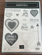 Stampin' Up! - Heartfelt (nieuw), Hobby en Vrije tijd, Ophalen of Verzenden, Nieuw, Clearstamp