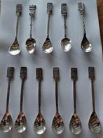 Verzilverde lepeltjes wapenschilden Nederlands-Indië, Antiek en Kunst, Ophalen of Verzenden