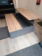 Uitklapbare salontafel, Huis en Inrichting, Ophalen, 100 tot 150 cm, 50 tot 100 cm, Zo goed als nieuw