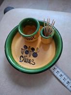 Tappas Olijvenschaaltje met vaste bakjes., Ophalen, Overige typen, Zo goed als nieuw, Overige stijlen