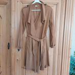 Mooie bruine suède jas - maat S, Bruin, Object, Ophalen of Verzenden, Zo goed als nieuw