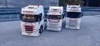 SCANIA SETJE ROY VAN MERODE WSI TEKNO TEKOOP, Hobby en Vrije tijd, Modelauto's | 1:50, Ophalen, Nieuw, Bus of Vrachtwagen, Tekno