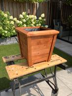 Houten plantenbak, Tuin en Terras, Ophalen, Zo goed als nieuw, Hout, Minder dan 60 cm