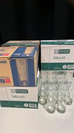 Smalle longdrink glazen, Ophalen, Glas of Glazen, Gebruikt, Glas