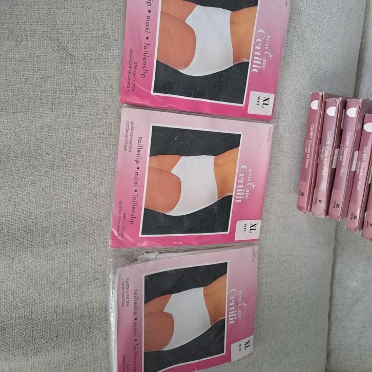 13 nieuwe dames slips maat XXL van ten Cate te koop, Kleding | Dames, Ondergoed en Lingerie, Slip, Wit, Ophalen of Verzenden
